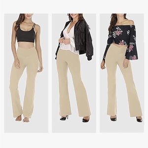 TOPYOGAS Women's Casual Bootleg Yoga Pants V Crossover High Waisted Flare…